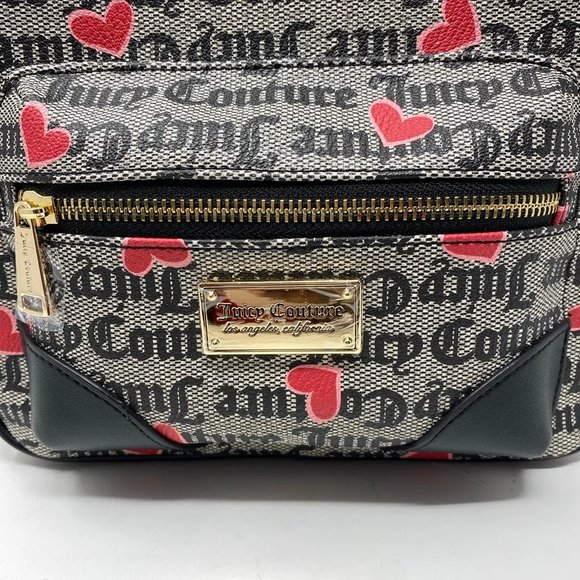 Juicy couture black beige valentine backpack tiktok main image 2